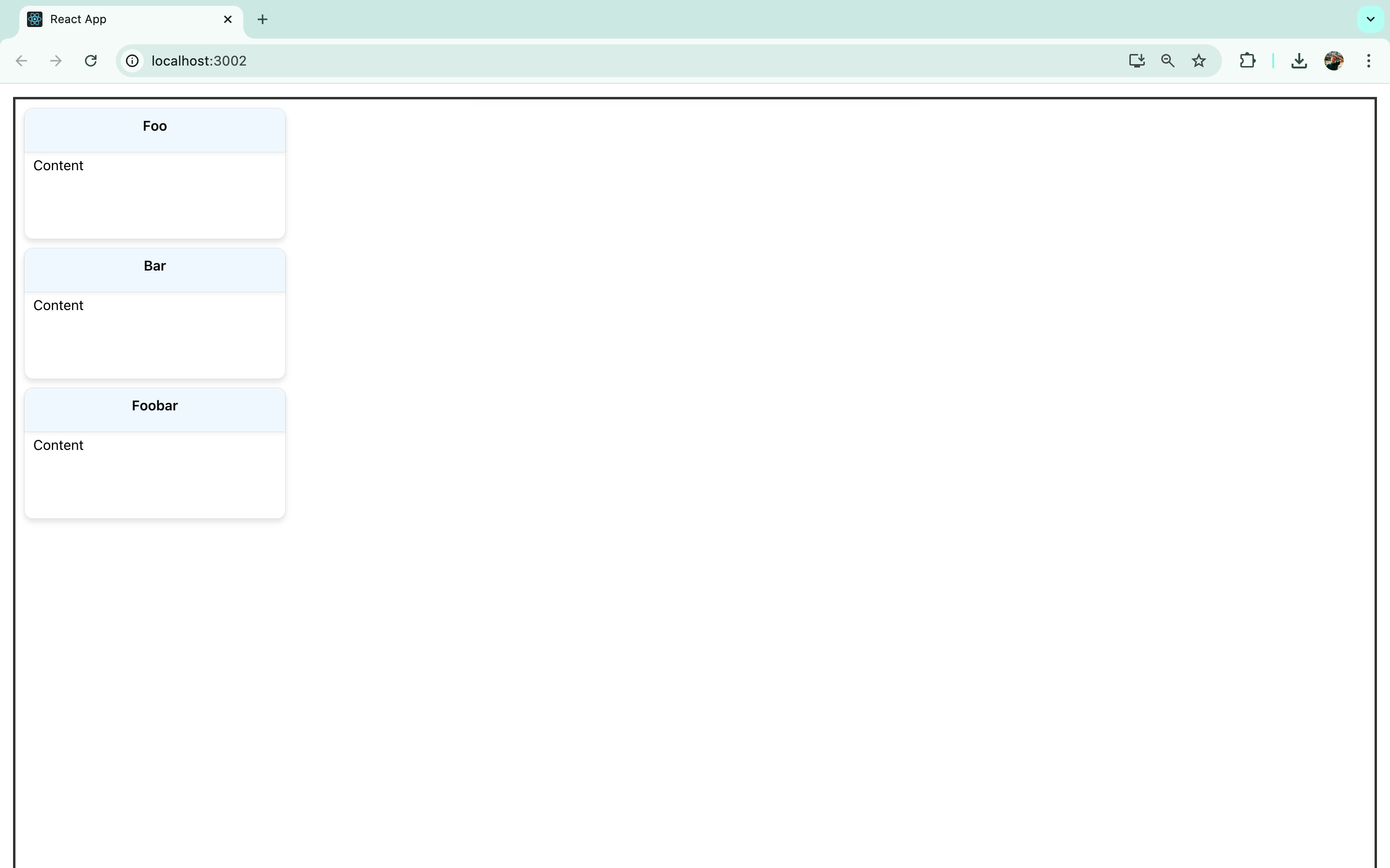 Cards title Cards title